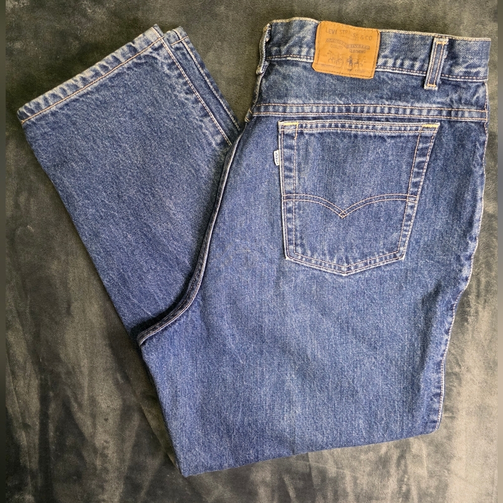 Levi's Vtg Women’s 573 White Tab High Rise  Jeans USA Made Size 18 24x38
